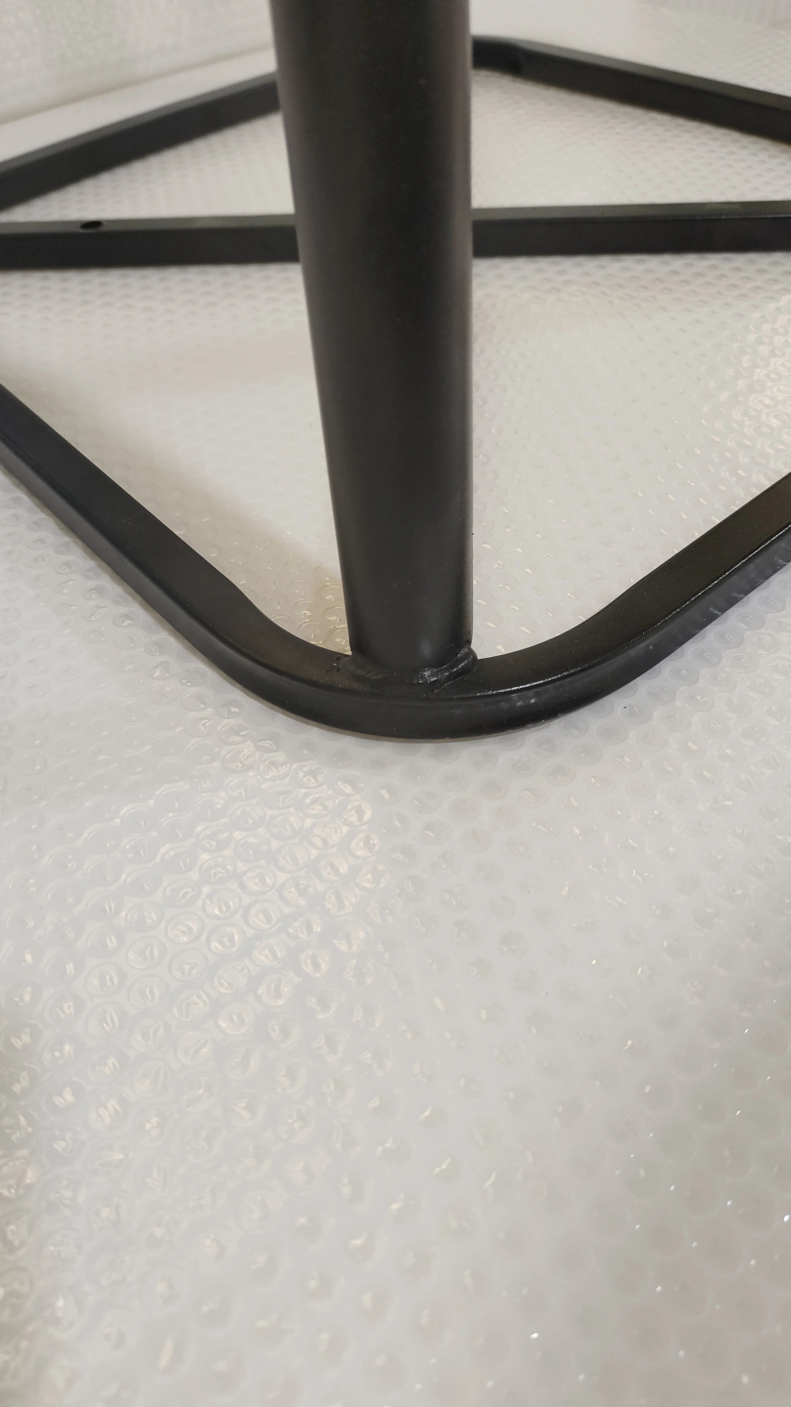 Heavy Duty Chair Legs Industrial Wrought Iron Stool Replacement Legs Square Support Base for Chair Support Frame Accessories