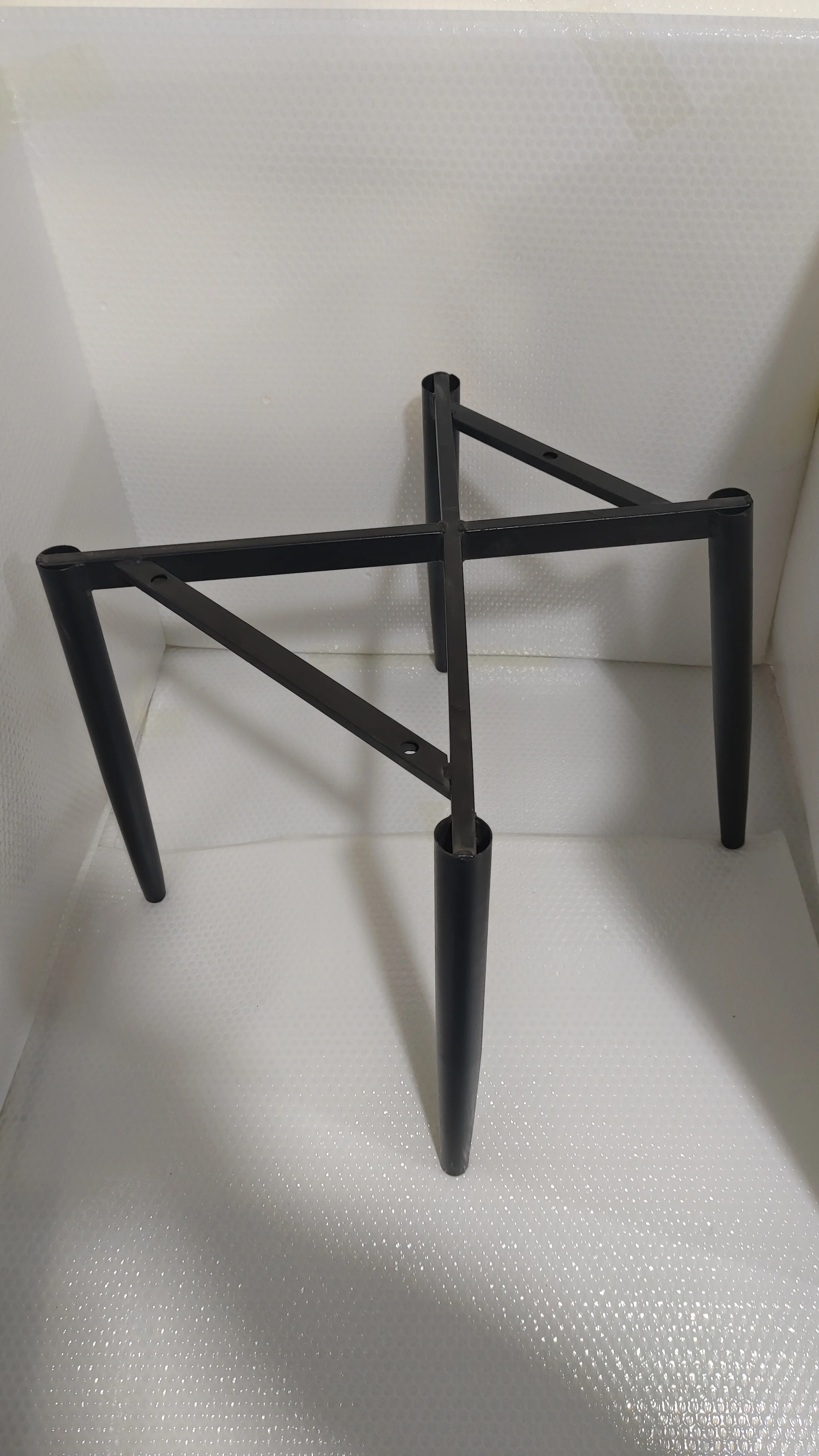 Heavy Duty Chair Legs Industrial Wrought Iron Stool Replacement Legs Square Support Base for Chair Support Frame Accessories