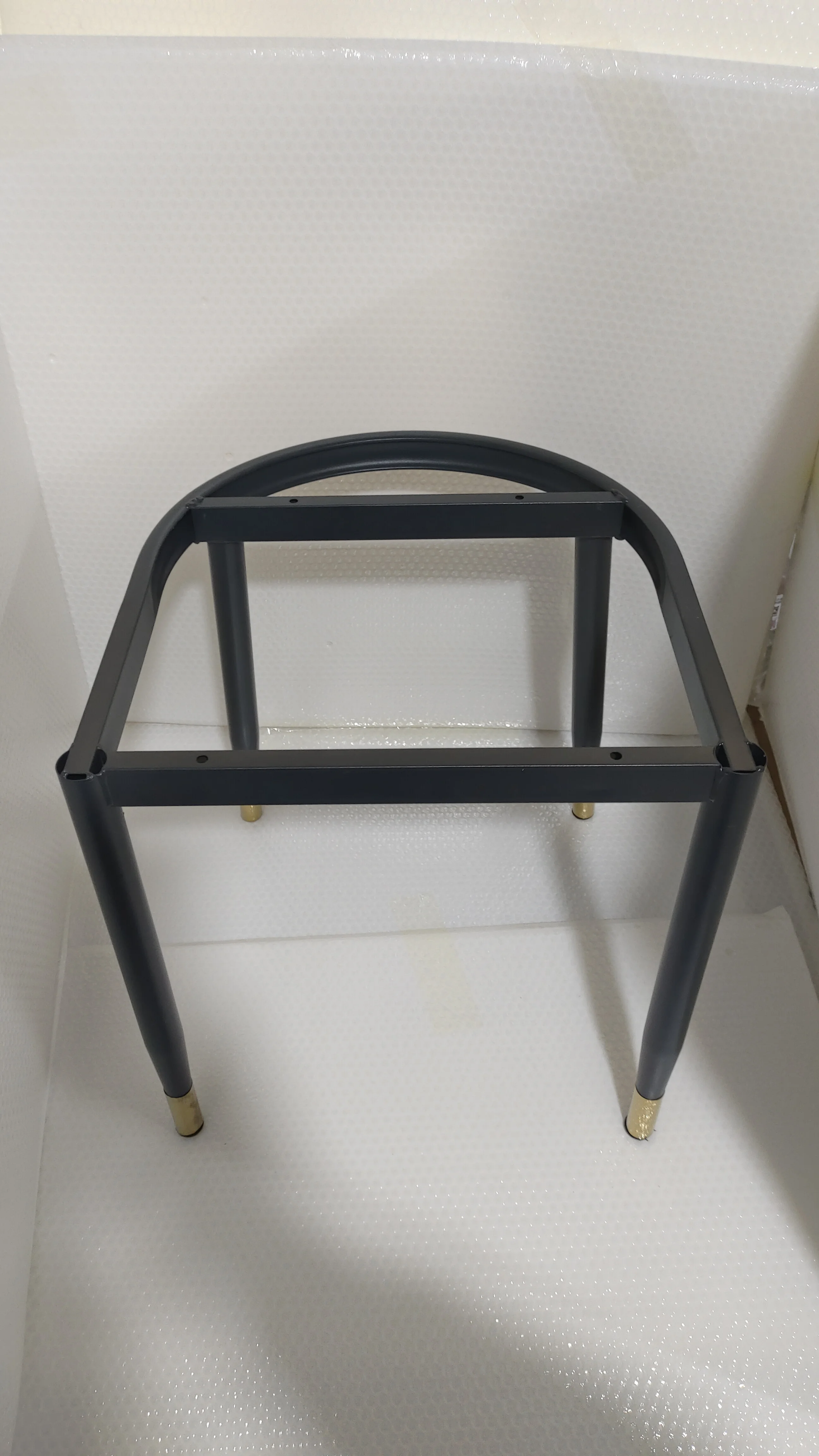 Heavy Duty Chair Legs Industrial Wrought Iron Stool Replacement Legs Square Support Base for Chair Support Frame Accessories