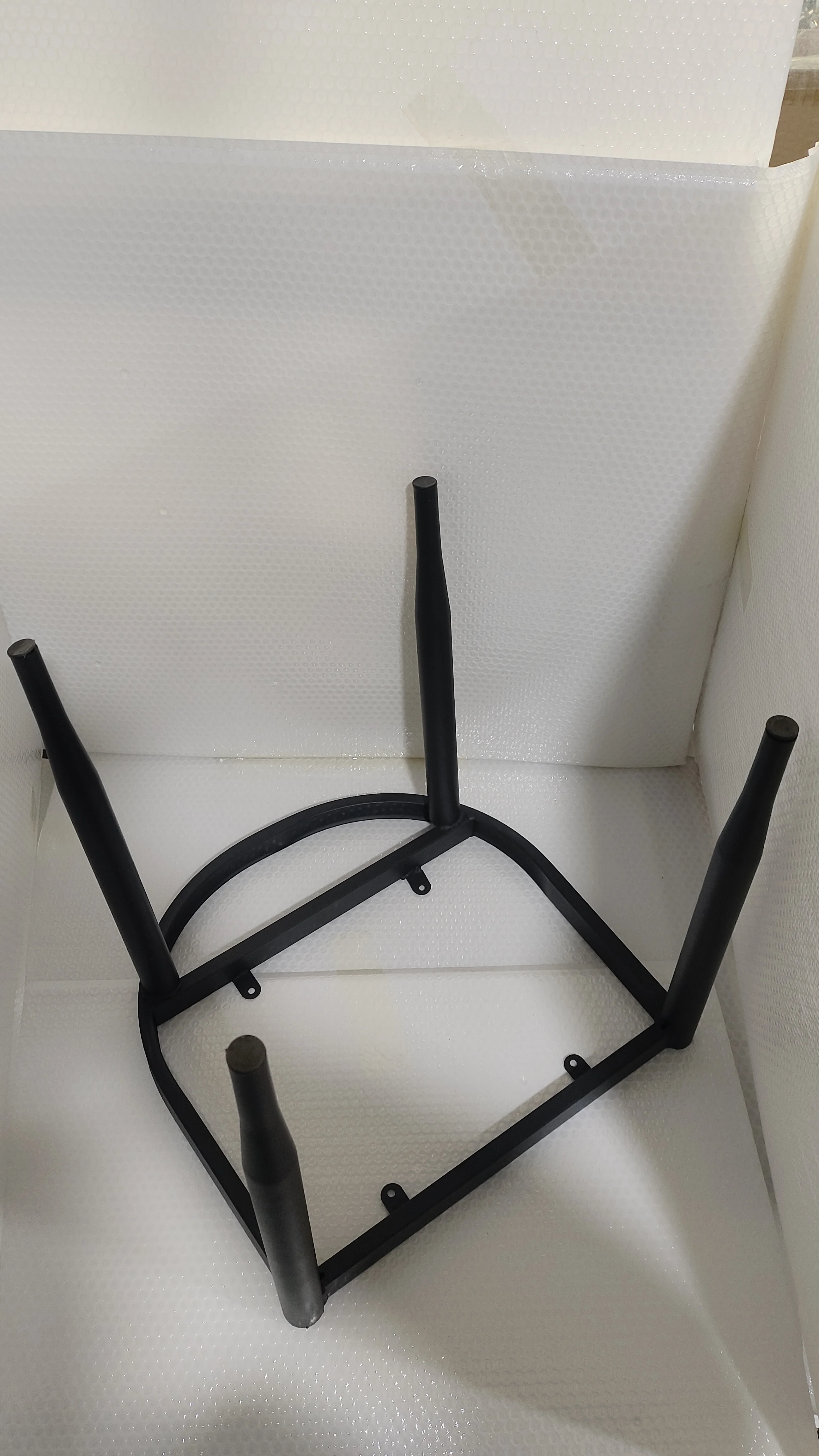 Heavy Duty Chair Legs Industrial Wrought Iron Stool Replacement Legs Square Support Base for Chair Support Frame Accessories
