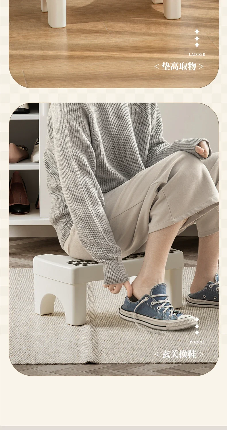 Cute Minder Bathroom Chair Shower Children Makeup Toilet Foot Stool Designer Space Saving Low Silla Plegable Trendy Furniture