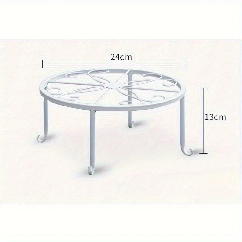 Tall Plant Stand Metal Flower Pot Holder Heavy Duty Cast Iron Plant Stand, Tall Vintage Flower Pot Holder Indoor Outdoor Plant