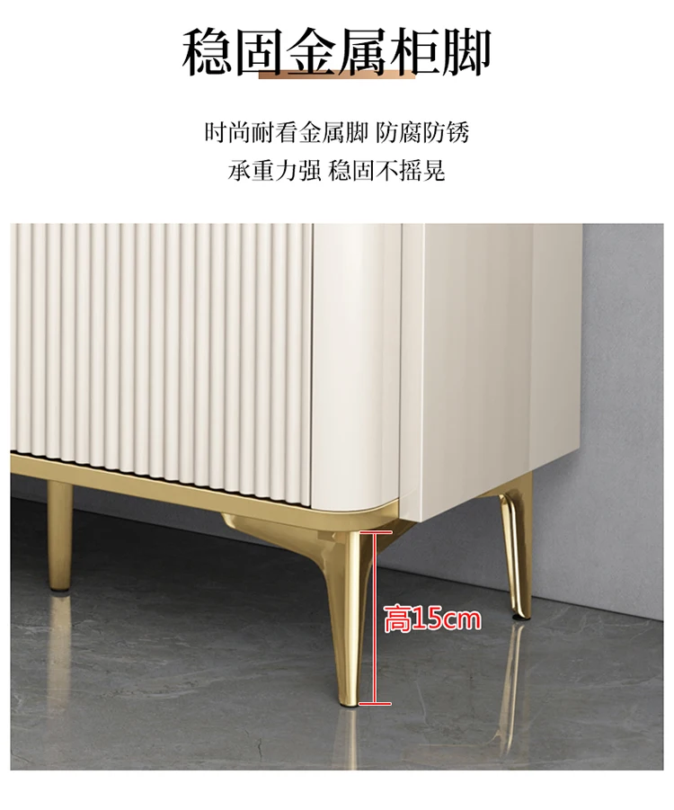Large Household Living Room Cabinets European Metal Legs Glam Luxury Living Room Cabinets Nordic Modern Szafka Vintage Furniture