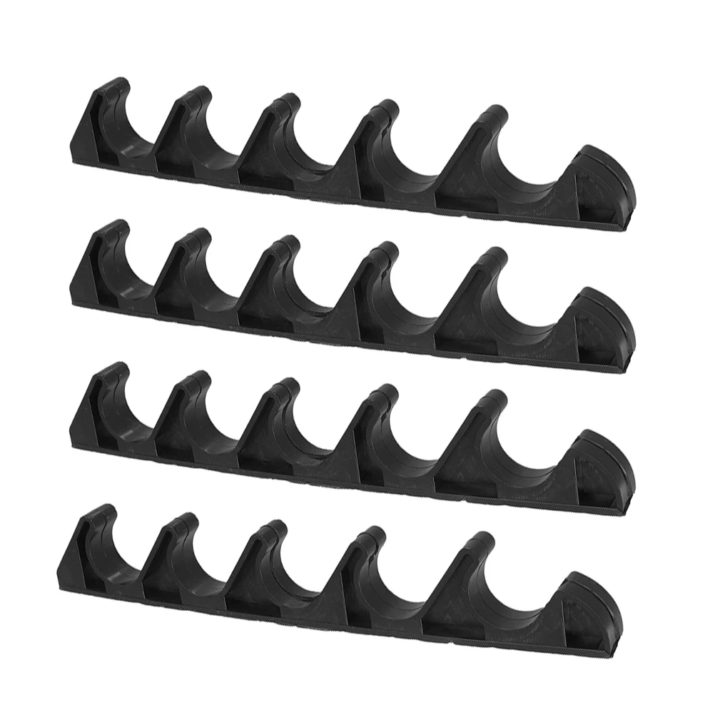 4pcs Chaise Adjustment Bracket Plastic Five-Gear Recliner Buckle For Outdoor Folding Lounge Chairs Patio Furniture Adjuster