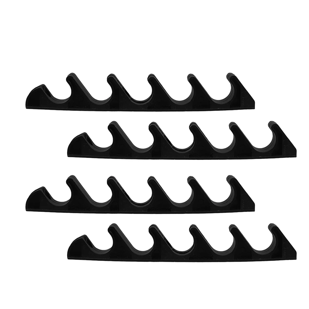 4pcs Chaise Adjustment Bracket Plastic Five-Gear Recliner Buckle For Outdoor Folding Lounge Chairs Patio Furniture Adjuster