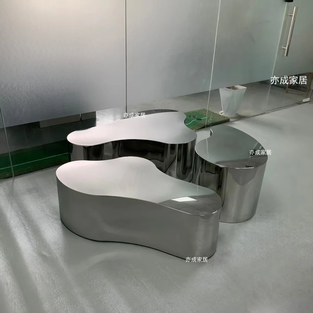 Metal Luxury Coffee Table Decoration Living Room Designer Side Table Moving Standing Nordic Couchtisch Lounge Suite Furniture