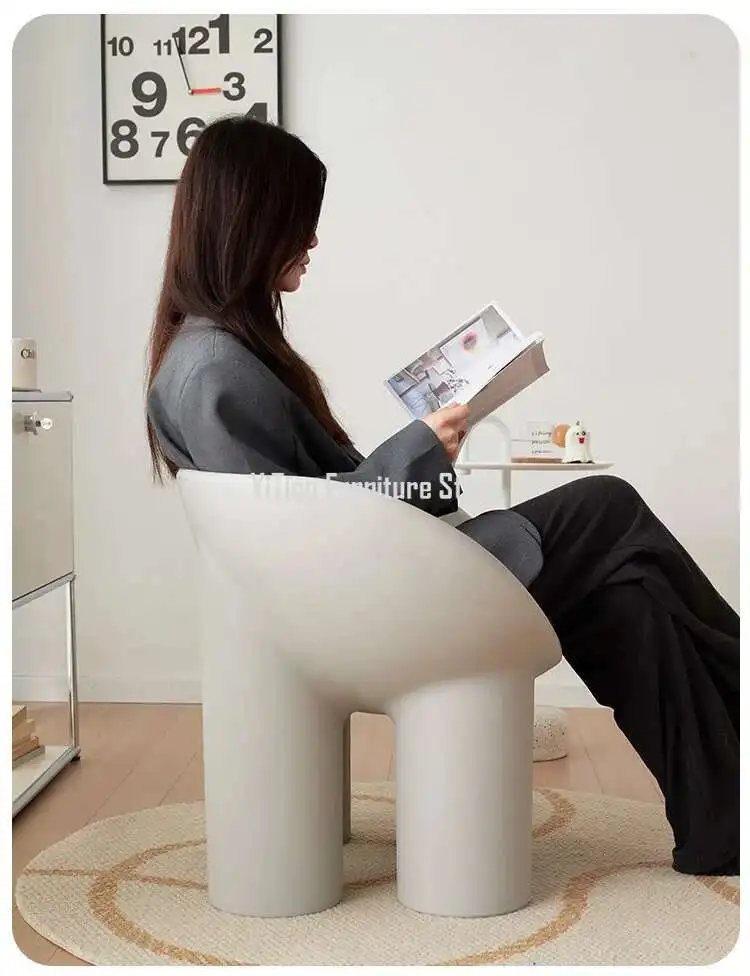 Roly Poly Chair Modern Sofa Nordic Living Room Chairs Lounge Salon Lazy Ergonomic Relax Designer Luxury Chaise Home Furniture