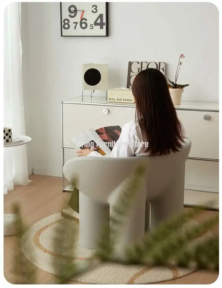 Roly Poly Chair Modern Sofa Nordic Living Room Chairs Lounge Salon Lazy Ergonomic Relax Designer Luxury Chaise Home Furniture
