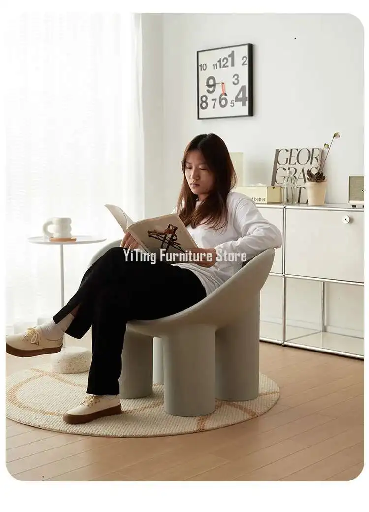 Roly Poly Chair Modern Sofa Nordic Living Room Chairs Lounge Salon Lazy Ergonomic Relax Designer Luxury Chaise Home Furniture
