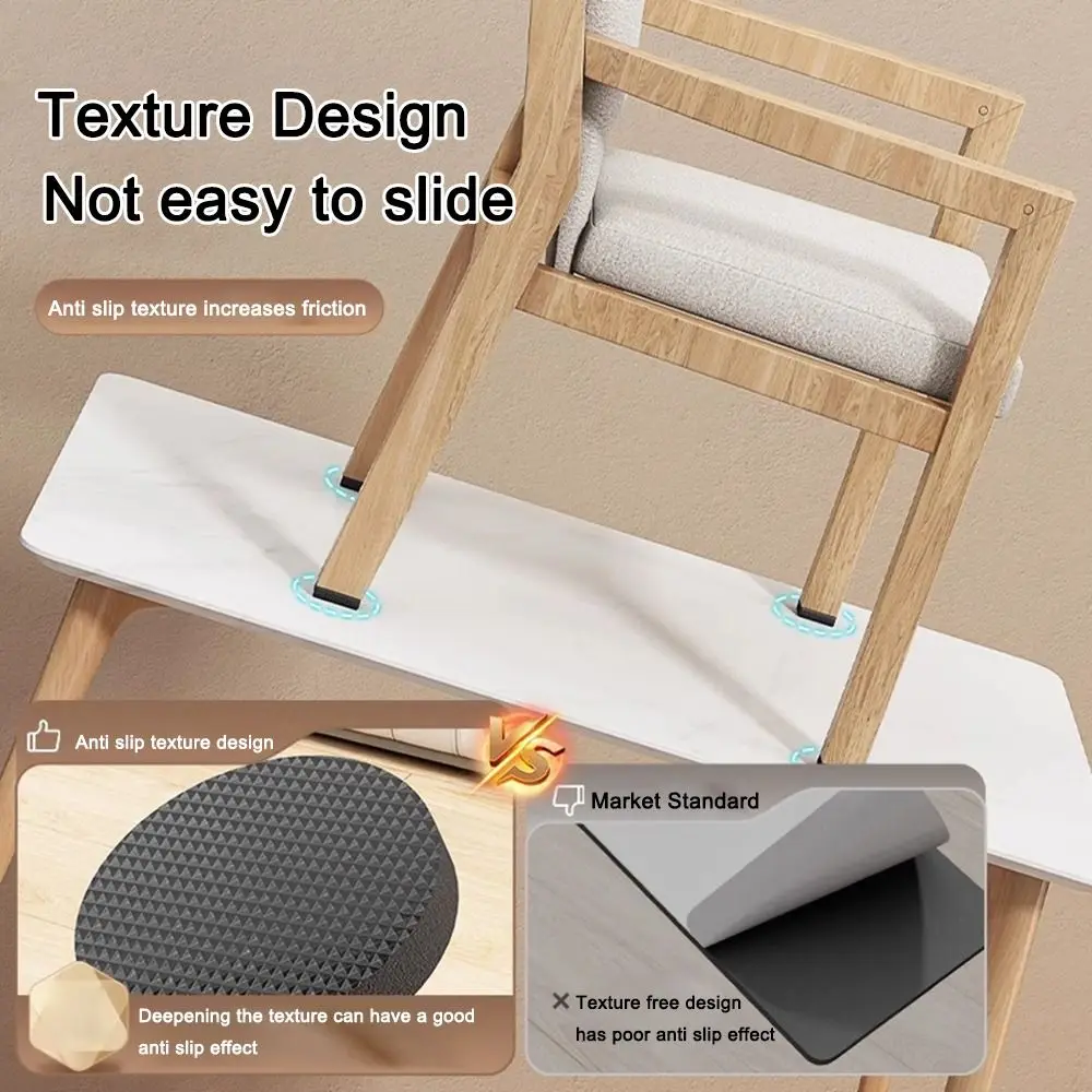 New Self Adhesive Furniture Leg Pad Anti Slip Anti-collision Rubber Pads Floor Protector for Sofa Floor Protector