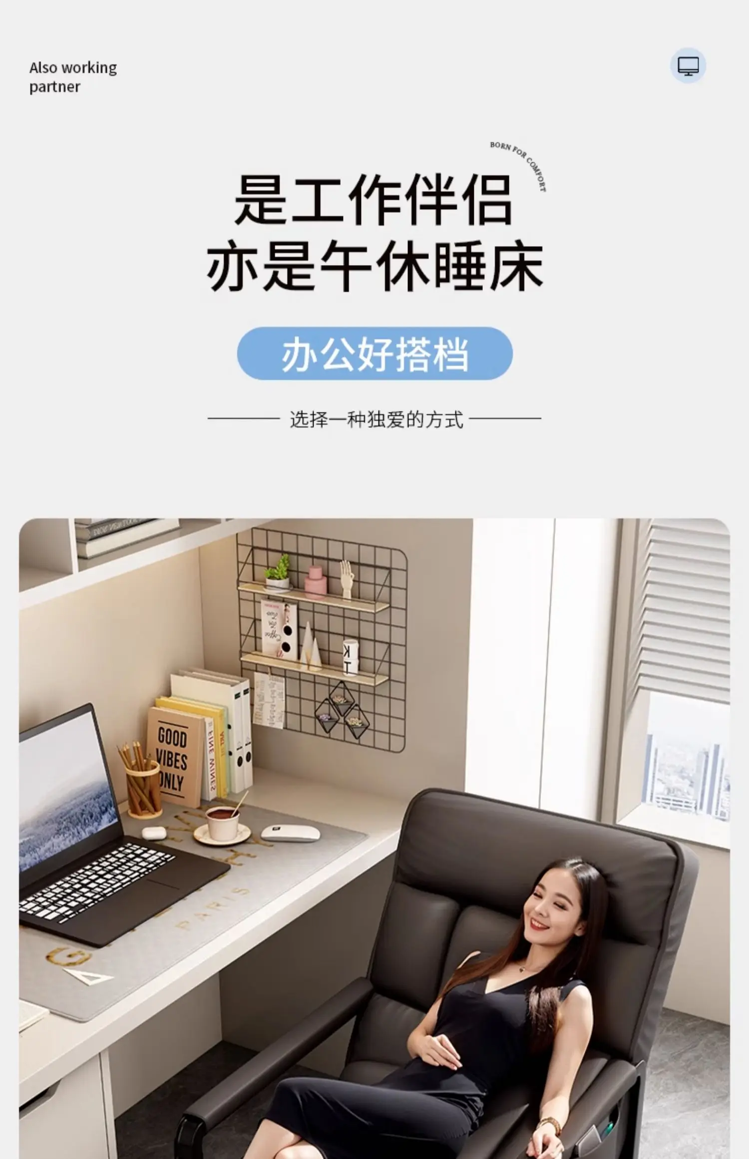 Office Nap Folding Lounge Chair Home Computer Chair Lazy Sofa Игровое Кресло Для Пк Gaming Office Ergonomic Computer Desk