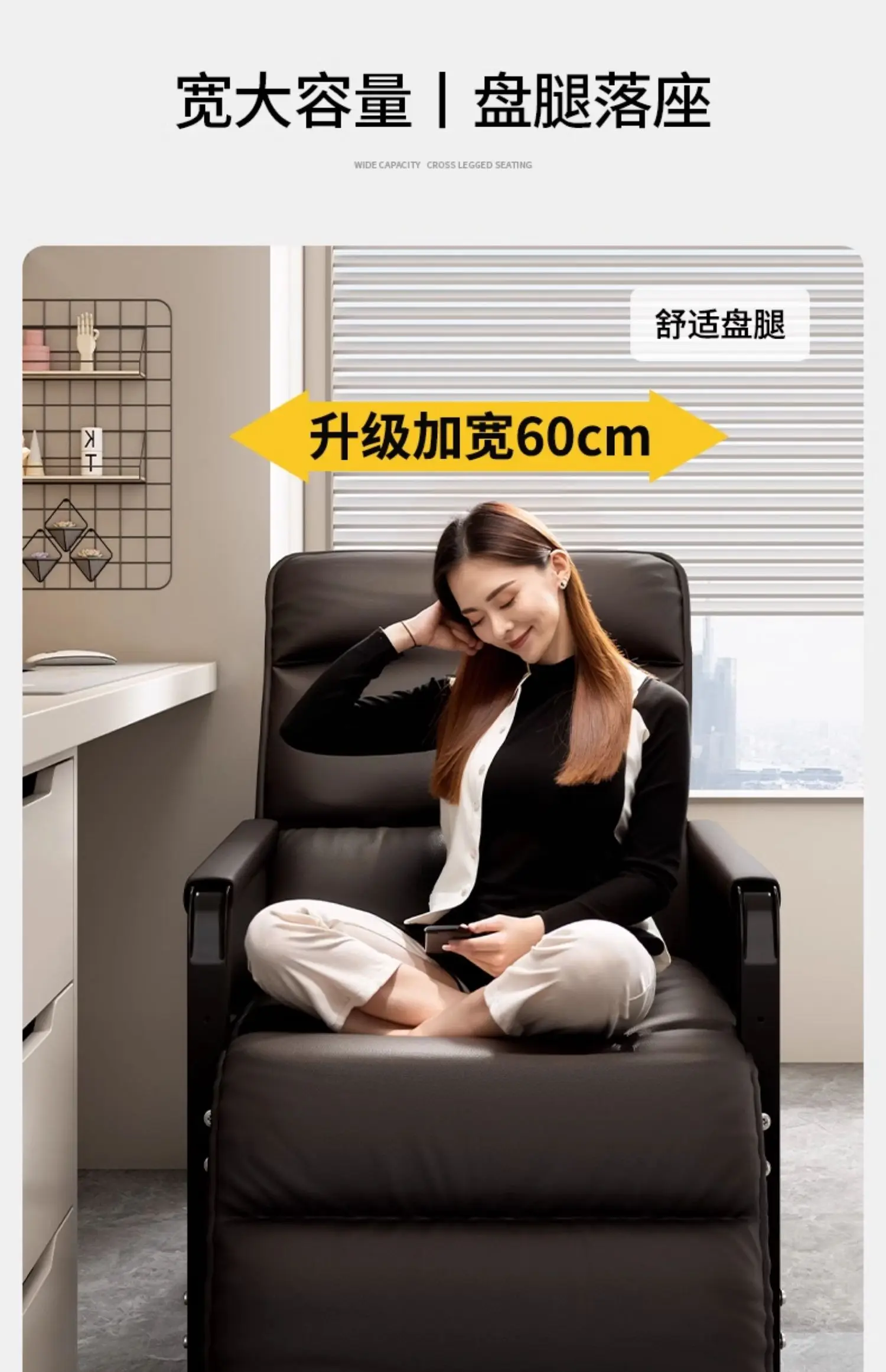 Office Nap Folding Lounge Chair Home Computer Chair Lazy Sofa Игровое Кресло Для Пк Gaming Office Ergonomic Computer Desk