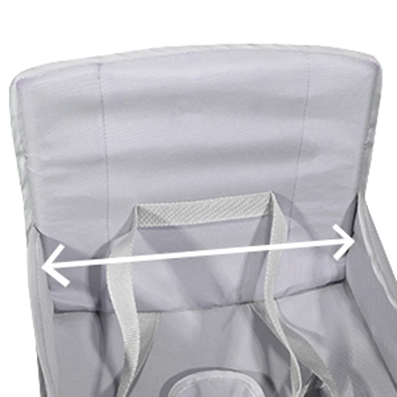 Baby Foldable Portable Dining Chair With Plate Seat Belt Children's Beach Chair Camping Child Comfortable Feeding Seat Baby