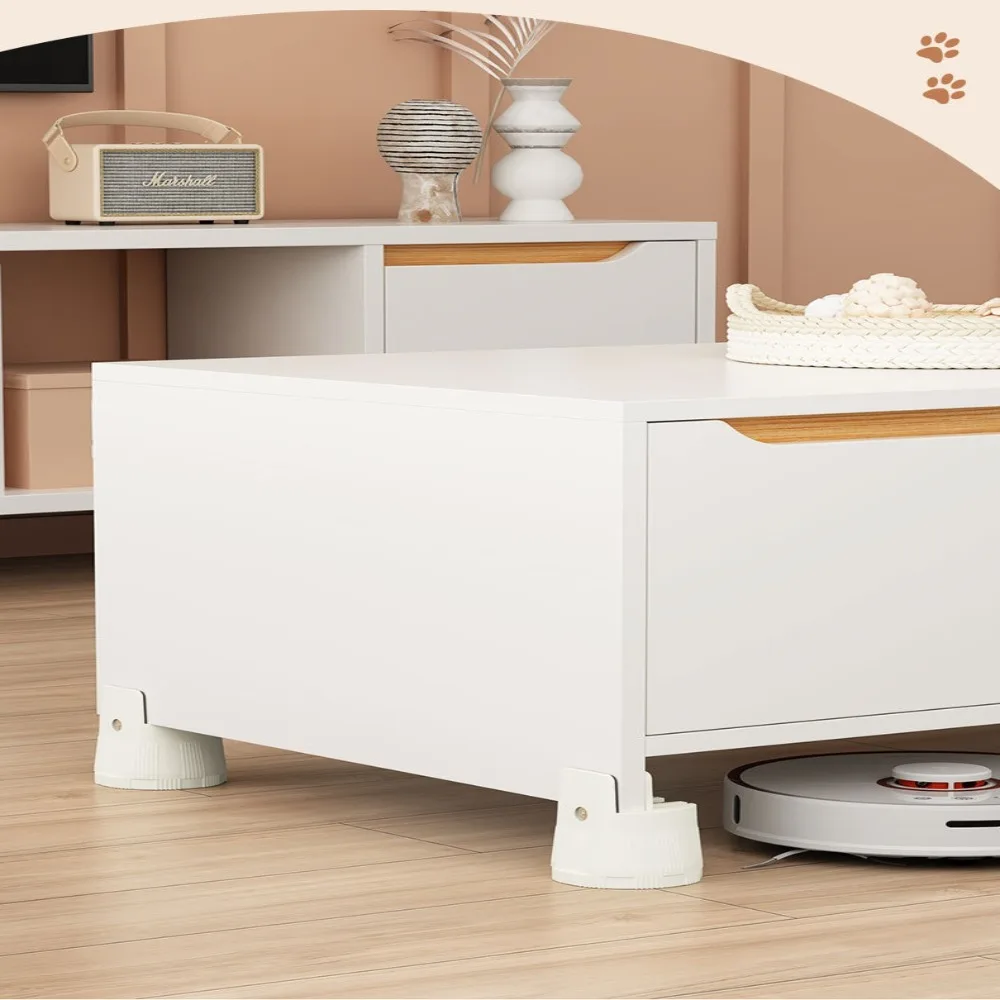 Adjustable Furniture Feet Leg Lift Extra Raisers Height Non-slip Pads For Table Couch Chair Cabinet Washing Machine Bed Sofa