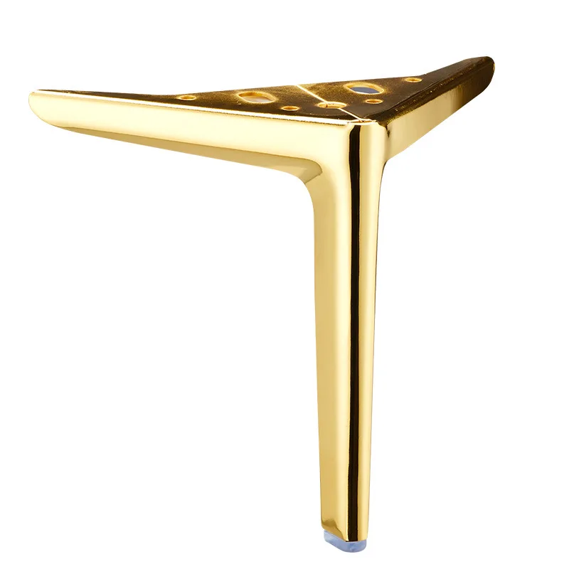 4Pcs/Set Metal 12/15/19/25cm Furniture Feet For TV Cabinet Sofa Coffee Table Bathroom Cabinet Drawer Cabinet Leg Support Feet
