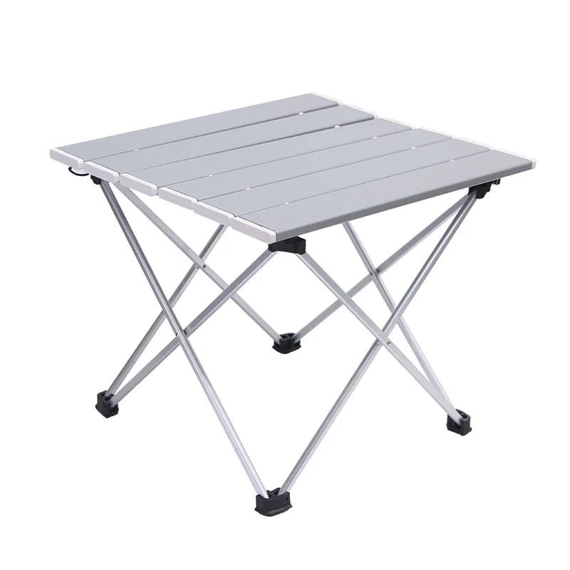 Korea Sale Camping Table Portable Outdoor Aluminum Folding Camping Table Folding Tables Candy Light Color Desks Sl Size
