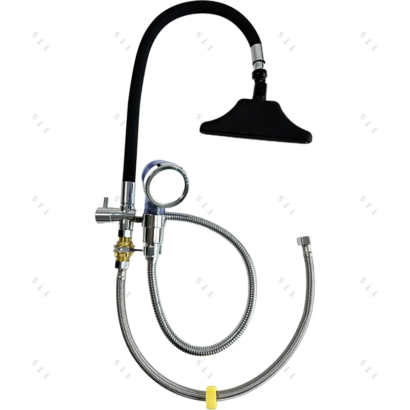 Factory Supply head spa with water circulation Bending Shower With Pillow for Shampoo Bed