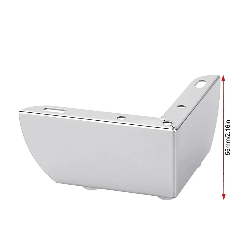 4Pcs Modern Metal Furniture Sofa Cabinet Legs Mounting DIY Replacement Legs Set Furniture Cabinet Foot Legs Sofa Bed Table Feet