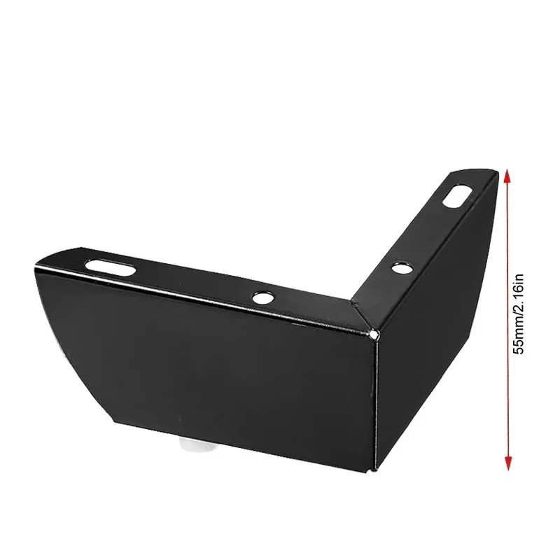 4Pcs Modern Metal Furniture Sofa Cabinet Legs Mounting DIY Replacement Legs Set Furniture Cabinet Foot Legs Sofa Bed Table Feet