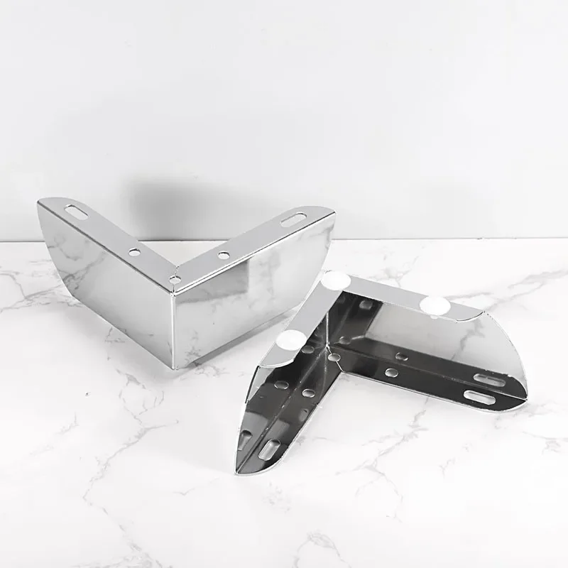 4Pcs Modern Metal Furniture Sofa Cabinet Legs Mounting DIY Replacement Legs Set Furniture Cabinet Foot Legs Sofa Bed Table Feet