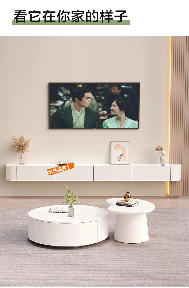 Wall Moun Rustic Tv Stands Modern Nordic Beauty Trendy Tv Stands Premium French Meuble Tv Suspendu Furniture For Living Room