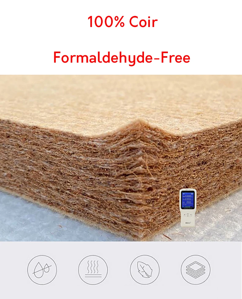 Natural Coir Mattress Coconut Palm Mattress Pad Hard Coir Palm Folding Mattress Tatami Floor Mat Household Natural Coir Mattress