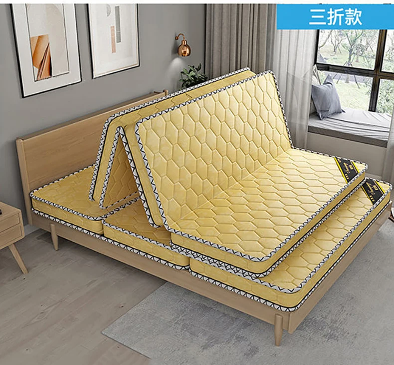 Natural Coir Mattress Coconut Palm Mattress Pad Hard Coir Palm Folding Mattress Tatami Floor Mat Household Natural Coir Mattress