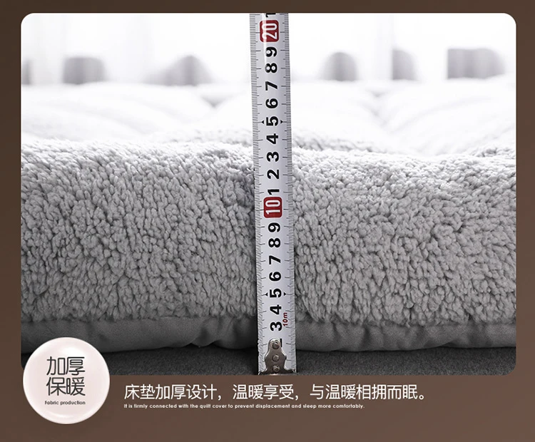 Winter Thickened Warm Mattress Upholstery High Quality Household Pad Tatami Floor Mat Student Dormitory Lamb Cashmere Mattresses