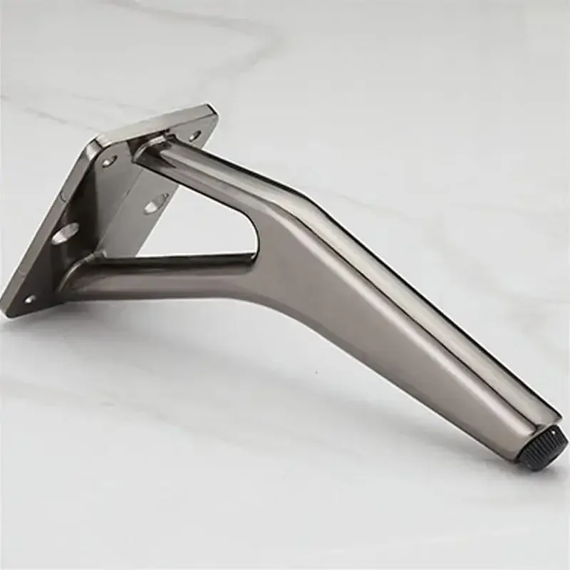 4pcs 15cm Y-Shape Metal Furniture Legs Modern Replacements Feet Heavy Duty Tapered Table Sofa Legs Couch Decorative Leg