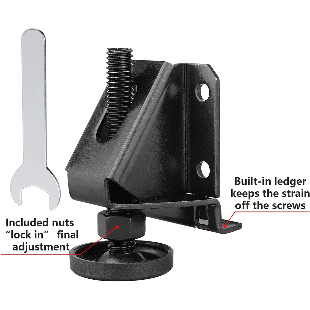 4Pcs Adjustable Furniture Leveler Heavy Duty Furniture Feet Support For Sofa Table Chair Cabinet Height Adjuster Leveling Feet