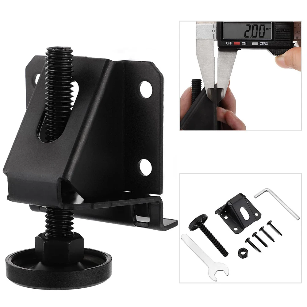 4Pcs Adjustable Furniture Leveler Heavy Duty Furniture Feet Support For Sofa Table Chair Cabinet Height Adjuster Leveling Feet