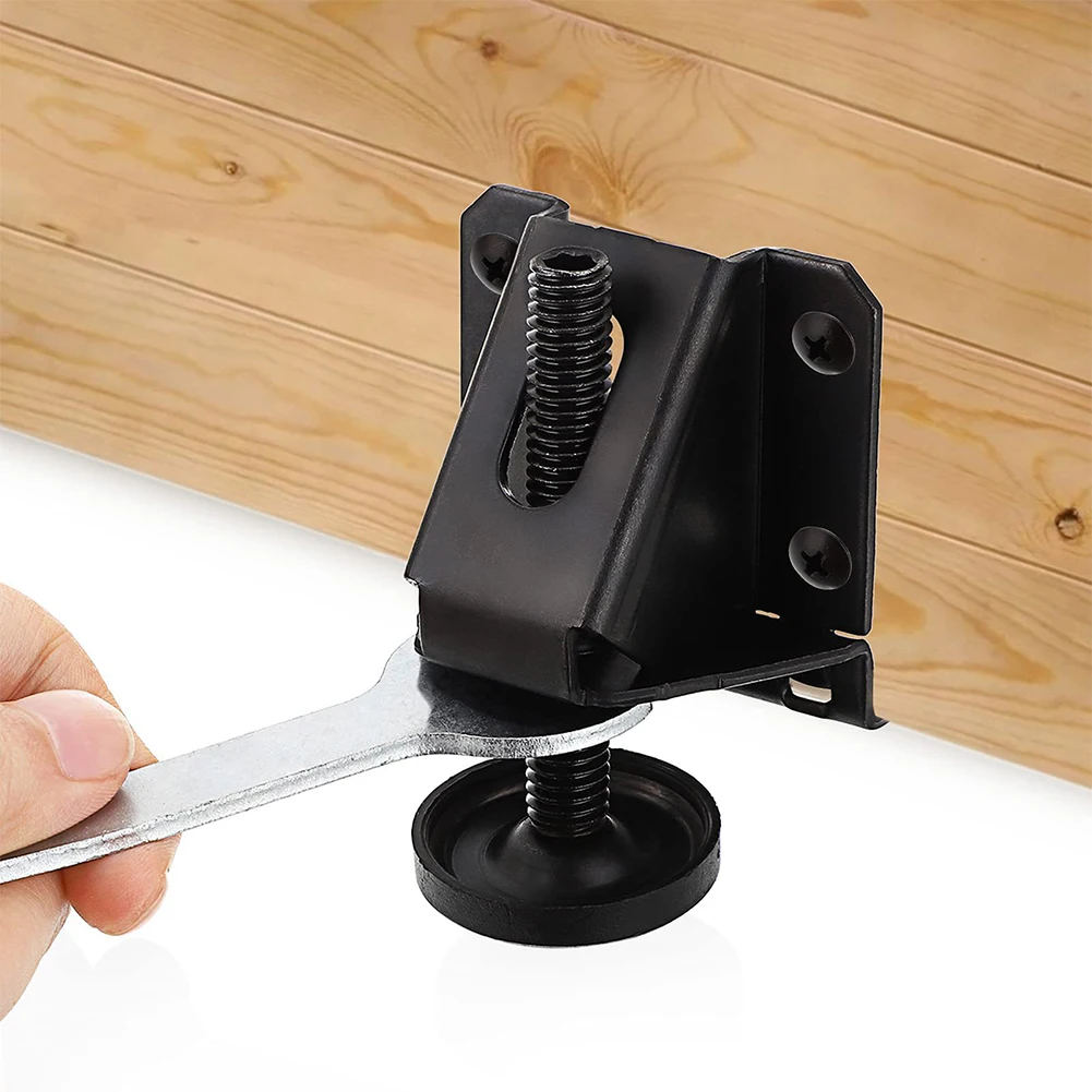4Pcs Adjustable Furniture Leveler Heavy Duty Furniture Feet Support For Sofa Table Chair Cabinet Height Adjuster Leveling Feet