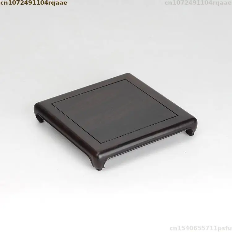 Premium Wooden Desktop Bonsai Shelf | Miniature Plant Stand & Tea Set Pedestal Flowerpot Holder for Home/Office