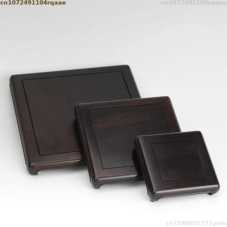 Premium Wooden Desktop Bonsai Shelf | Miniature Plant Stand & Tea Set Pedestal Flowerpot Holder for Home/Office