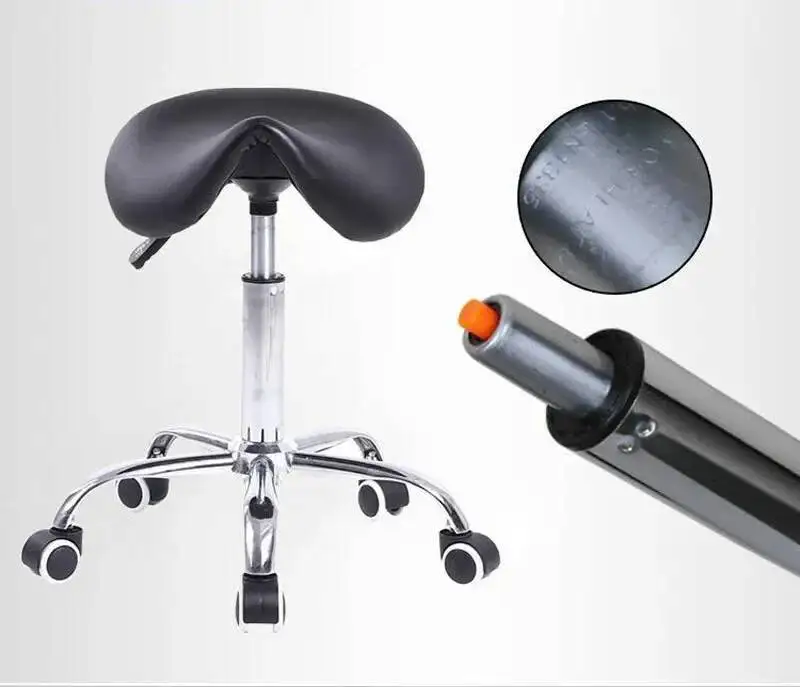 Spinning Manicurist Cosmetology Shop Technician Foot Lift Saddle Stool Dental Saddle Stool Chair Beauty Institute Furniture Hot