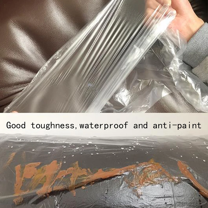 1PC Plastic Furniture Dust Cover,Waterproof Car Dusty Bed Sofa Dust Proof Cover