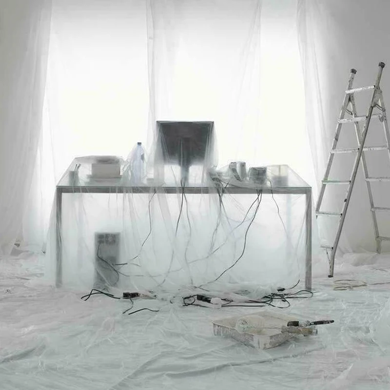 1PC Plastic Furniture Dust Cover,Waterproof Car Dusty Bed Sofa Dust Proof Cover
