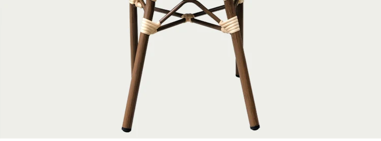 Outdoor Garden Rattan Dining Chairs Kitchen Gaming Wood Designer Dining Chairs Home Relaxing Silla De Madera Outdoor Furniture