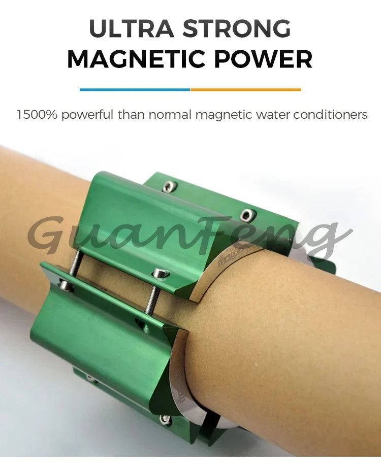 Y2-M 12800 Gauss 1.28 Tesla Magnetic Water Softener Conditioner, Agriculture Water Waterontharder for Water Ontharder