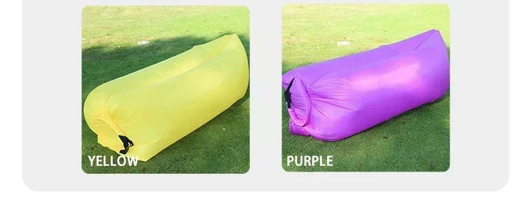 OTAUTAU Ultra Light Pillow Style Lazy Sofa Inflatable Sofa Portable Foldable Sleeping Bag Bed SF284