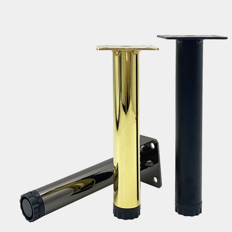 4Pcs/Set Stainless Steel Furniture Legs TV Cabinet Foot Sofa Leg Hardware Cabinet Feet Furniture Accessories With Screws