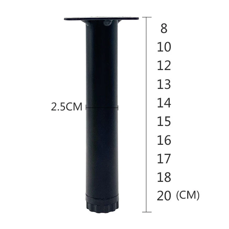 4Pcs/Set Stainless Steel Furniture Legs TV Cabinet Foot Sofa Leg Hardware Cabinet Feet Furniture Accessories With Screws