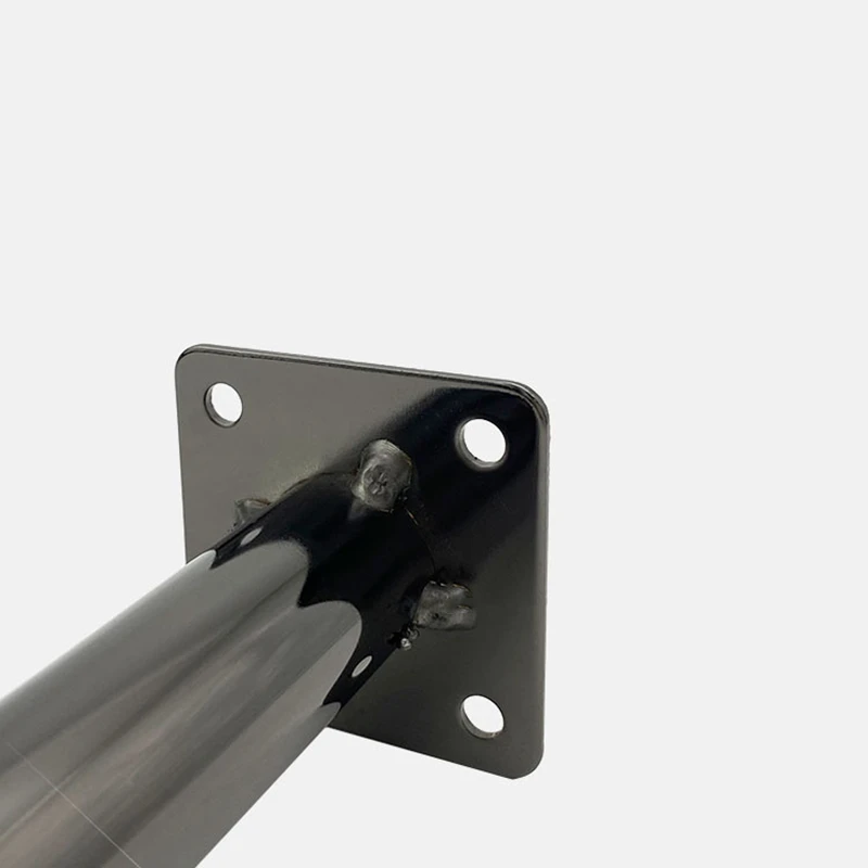 4Pcs/Set Stainless Steel Furniture Legs TV Cabinet Foot Sofa Leg Hardware Cabinet Feet Furniture Accessories With Screws