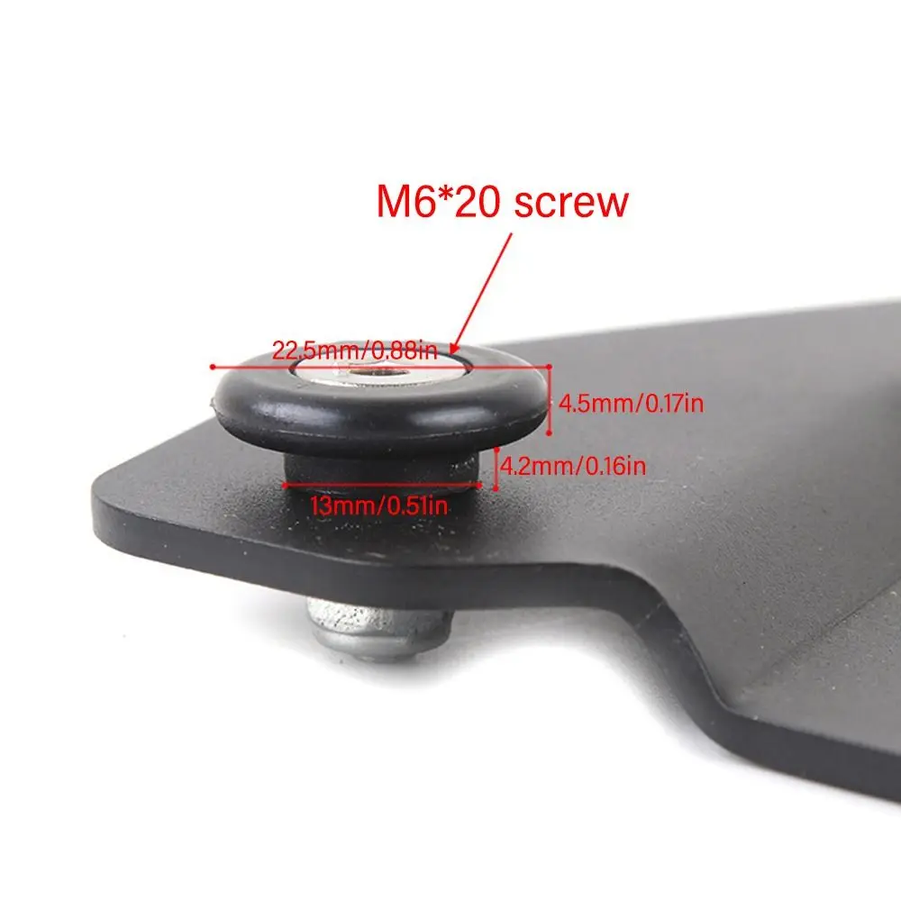 Universal Trunk Bracket Wear-resisting Motor Accessories Motorcycle Tailbox Buckle Quick Release Spacers Rear Luggage Bushing
