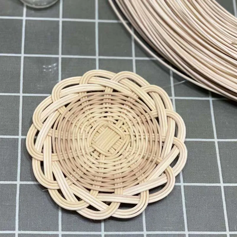 10-100M Natural Cane Stick Real Indonesian Rattan Core Weaving Material For Home Furniture Decor 1.2mm 2mm 3mm 4mm 5mm 6mm
