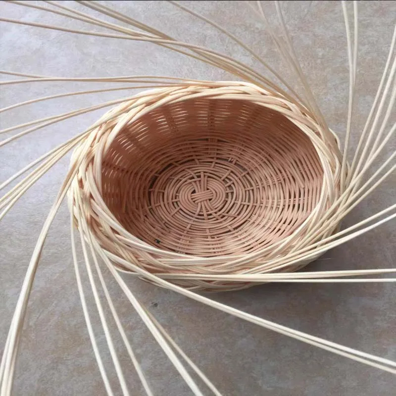 10-100M Natural Cane Stick Real Indonesian Rattan Core Weaving Material For Home Furniture Decor 1.2mm 2mm 3mm 4mm 5mm 6mm