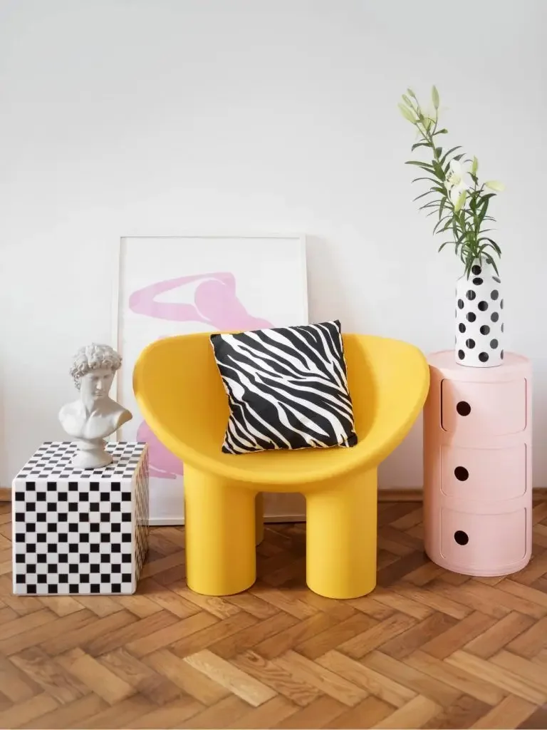 Scandinavian Designer Elephant Leg Chair Ins B&B Single Sofa Chair Lazy Creative Outdoor Leisure Chair Plastic
