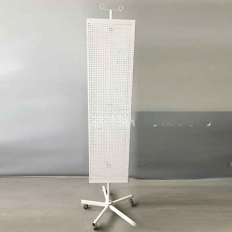 Custom Store Triangle Spinner Rack Tool Phone Accessories Jewelry Postcard Sticker Stationery Metal Rotating Display Stand