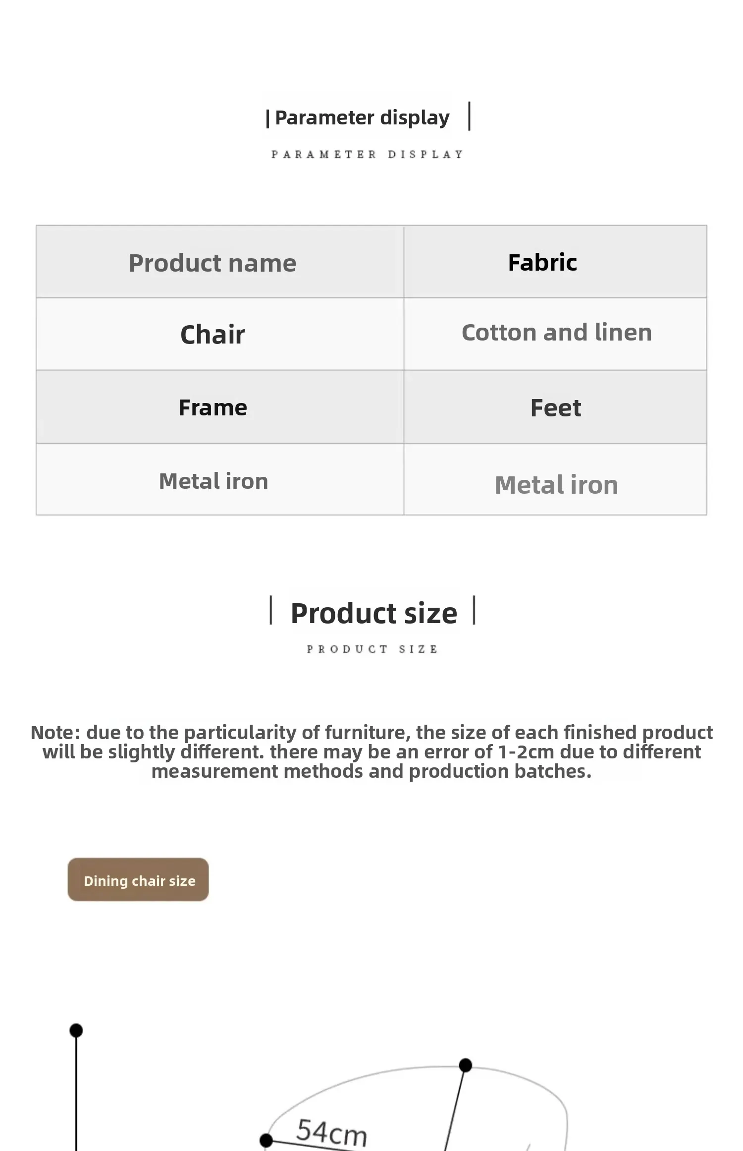 Italian Minimalist Casual Chair Light Luxury Home Retro Kitchen Dining Chair Light Luxury High-end Nordic Dining Table Backrest