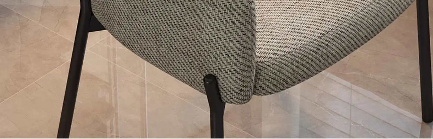 Italian Minimalist Casual Chair Light Luxury Home Retro Kitchen Dining Chair Light Luxury High-end Nordic Dining Table Backrest